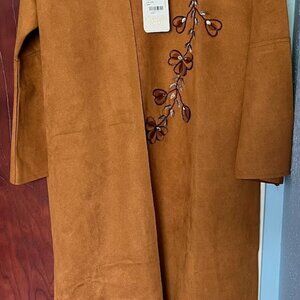 Elegant Mustard 3-Piece Suede Salwar Kameez Set